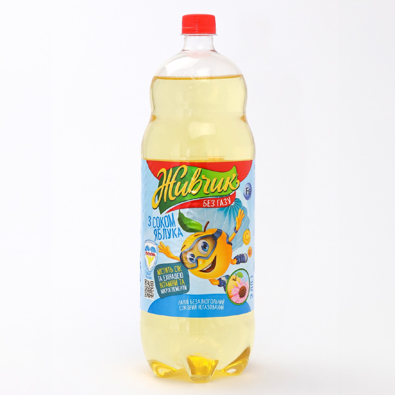 Lemonade non-carbonated with apple juice